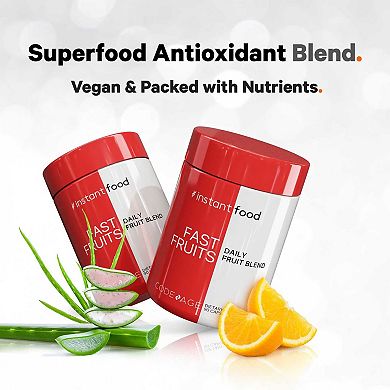 Codeage Instantfood Fast Fruits Daily Vitamins Supplement 90 ct