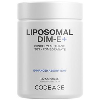 Codeage Liposomal DIM-E Vitamin E Tocopherols & Isomers Supplement 120 ct
