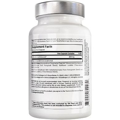 Amen Glutathione-SR+ Reduced L-Glutathione Supplement 60 ct