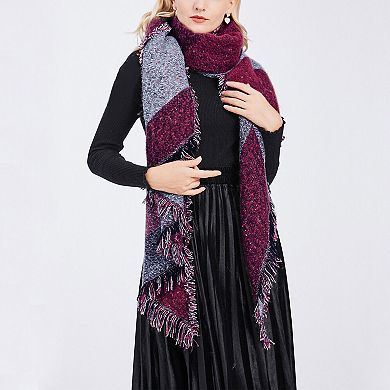74.8x25.6'', Soft Knitted Shawl Winter Warm Scarf