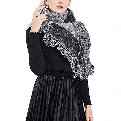 74.8x25.6'', Soft Knitted Shawl Winter Warm Scarf