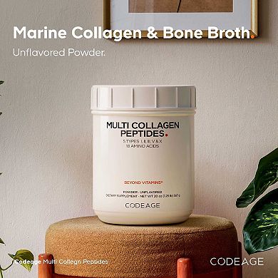 Codeage Multi Collagen Protein Powder Peptides Powder Supplement 20 oz