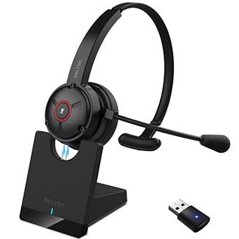 Delton 50x Noise Canceling Wireless Headset & Charging Dock (DBTHEAD50XBTDL)