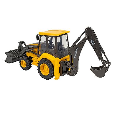 New Ray 1:18 Scale RC Backhoe Loader Toy