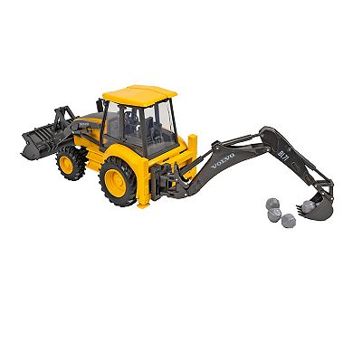 New Ray 1:18 Scale RC Backhoe Loader Toy