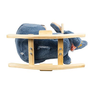 PonyLand Elephant Rocking Chair with Music