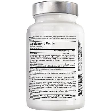 Amen SBO Probiotic 50 Billion CFUs + Prebiotics 60 ct