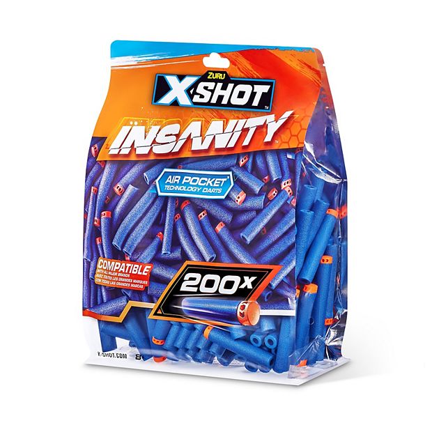 XSHOT Insanity Dart Refill 200-Pack by ZURU