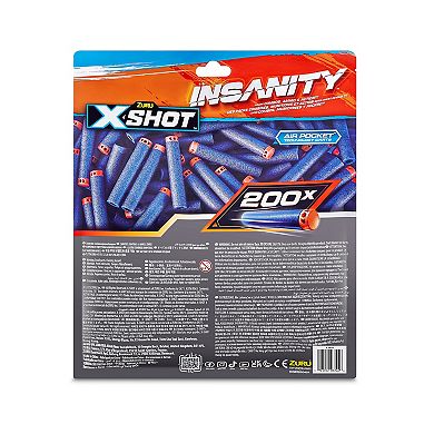 XSHOT Insanity Dart Refill 200-Pack by ZURU