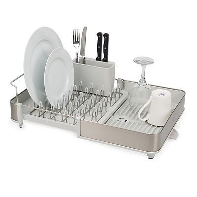 DISH// セット Joseph Joseph Extend™ Steel Expandable Dish Rack with Draining Spout