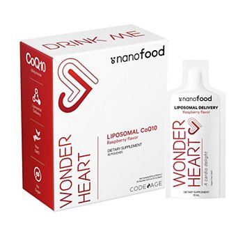 Codeage Wonder Heart Liquid CoQ10 Liposomal Ubiquinone Supplement 30 ct