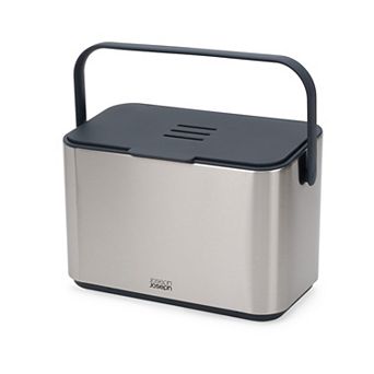 Joseph Joseph Collect 4-Liter Stainless Steel Food Waste Compost Caddy