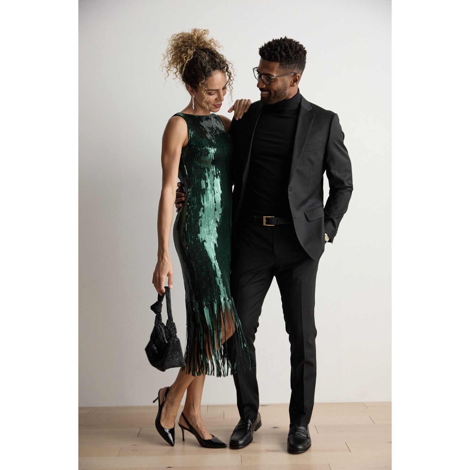 Women's Nanette Lepore Sleeveless Sequin Dress with Fringe Detail