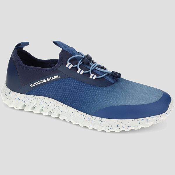 Men's Rugged Shark Surge Lace-Up Water Shoes - Navy Blue Fade (9)