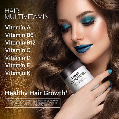 Codeage Hair Vitamins + Biotin Collagen Supplement 120 ct