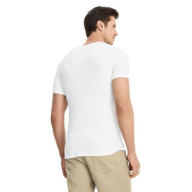 Big & Tall Jockey® Smooth Fit Cotton Stretch Crewneck Undershirt 2-Pack