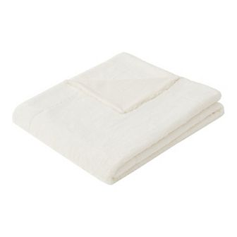 Royal Velvet Luxe Faux Rabbit Fur Throw Blanket in Gift Box