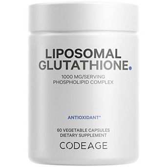 Codeage Liposomal Glutathione 1000mg L-Glutathione Supplement 60 ct