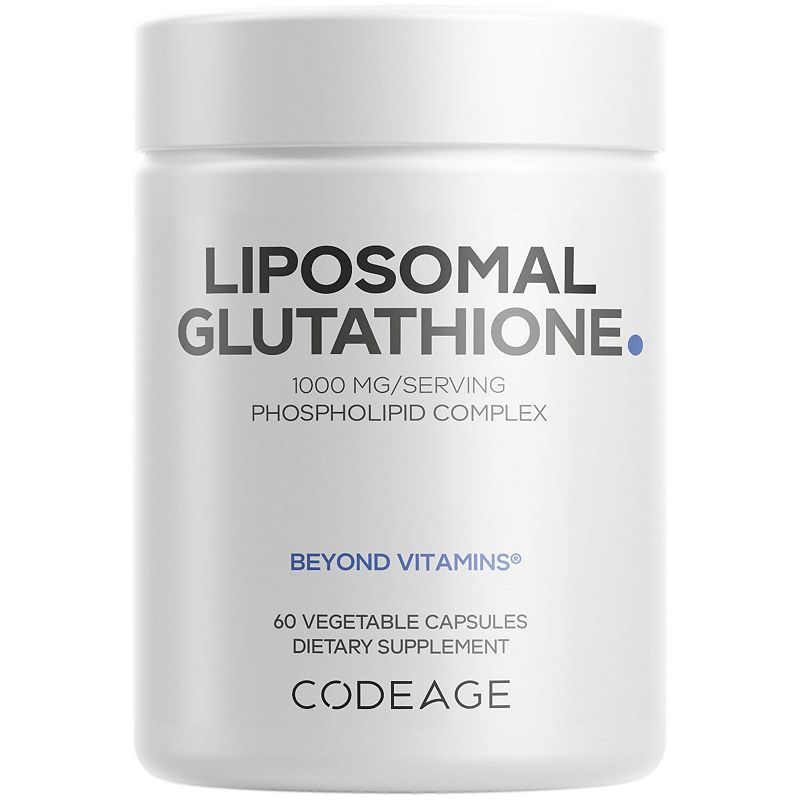 1 liter glutathione Codeage Liposomal 1000 mg, GlutaONE® L-Glutathione Reduced & Phospholipid Complex, 60 ct GoLuxxe Brightening Black Soap FREE SHIPPING ON ALL ORDERS OVER $50:Eczema Skin Support (43% off) rest