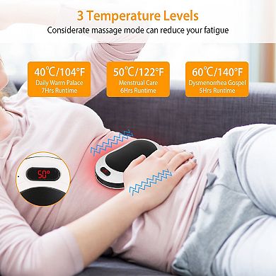 Double-sided Heating Portable Hand Warmer With 10000mah Power Bank