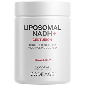 Codeage Liposomal NADH+ CoQ10 & Vitamin B12 Supplement 60 ct