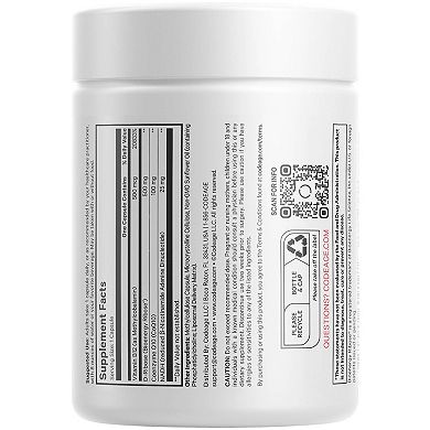 Codeage Liposomal NADH+ CoQ10 & Vitamin B12 Supplement 60 ct