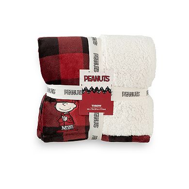 Peanuts Charlie Brown Throw Blanket