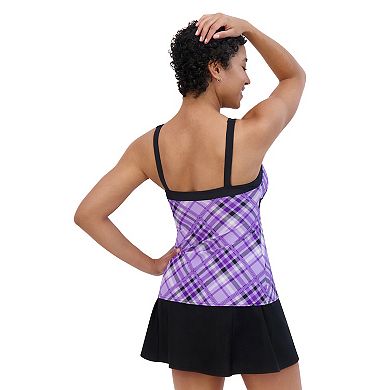 Women's ZeroXposur UPF 30+ Hopscotch Peasant Tankini