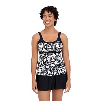 Women's ZeroXposur UPF 30+ Hopscotch Peasant Tankini