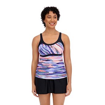 Women's ZeroXposur UPF 30+ Hopscotch Peasant Tankini