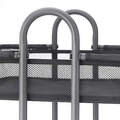 Whitmor Metal and Mesh 3-Tier Cart