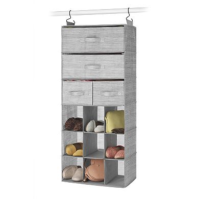 Whitmor Hanging Accessory Shelves with Drawer Storage