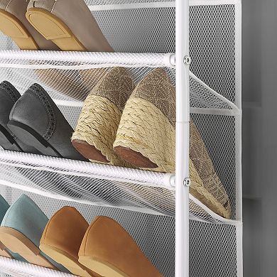 Whitmor 36-Pair Over-the-Door Shoe Rack