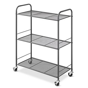 Whitmor Rolling 3 tier Storage Cart