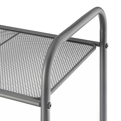 Whitmor Rolling 3-Tier Storage Cart