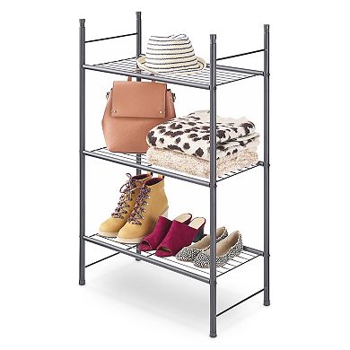 Whitmor 3-Tier Stackable Closet Shelf