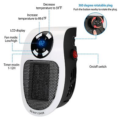 500w Adjustable Temperature With Remote Control