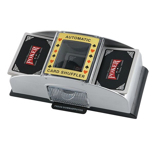 automatic card shuffler casino grade 4 Deck Black Shuffler, Playing Card for Poker, Blackjack, Rummy and Casino-Style Card Games : Toys & Games This is easier on your cards than manual shuffling is Automatic Electronic Card Casino Shuffler