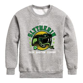 Boys 8-20 Harry Potter House Slytherin Crew Fleece Sweatshirt