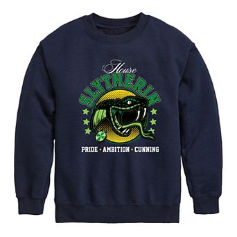 Boys 8-20 Harry Potter House Slytherin Crew Fleece Sweatshirt