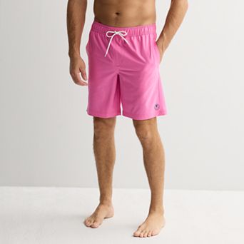 Men's Trinity Coast 9-Inch Printed Mesh Lined Swim Trunks