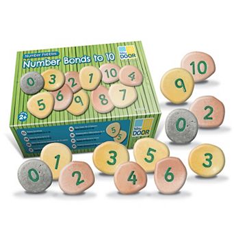 Yellow Door Number Bonds to 10 Number Pebbles