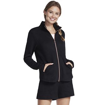 Women's Skechers® Go Walk® Diamond Ottoman Cozy Fit Scoop Hem Jacket