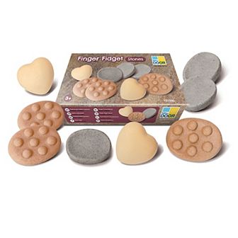 Yellow Door Finger Fidget Stones