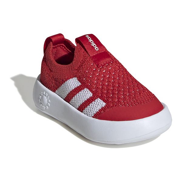 adidas Bubblecomfy Shoes Toddler 7T Regular Red/White/Black