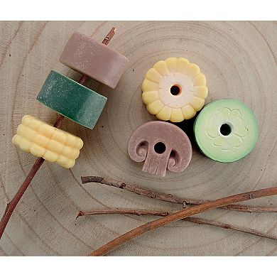 Yellow Door Threading Kebabs Sensory Play Stones