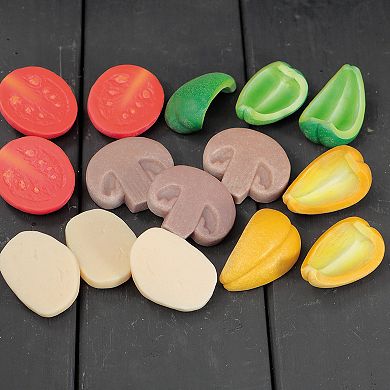 Yellow Door Pizza Toppings Sensory Play Stones