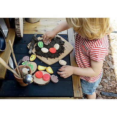 Yellow Door Pizza Toppings Sensory Play Stones