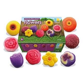 Yellow Door Flowers Sensory Play Stones