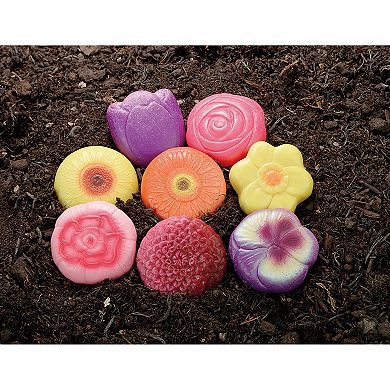 Yellow Door Flowers Sensory Play Stones